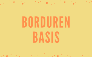 Workshop Basis borduren - 24 september 2026