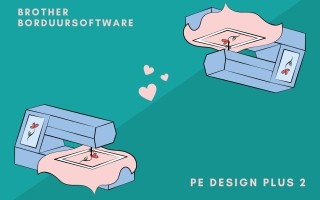 Borduursoftware Brother PE Design Plus 2 - 6 november 2025