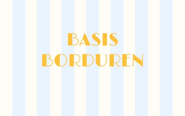 basis borduren